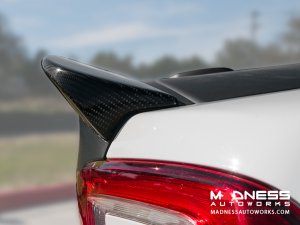 FIAT 124 Spider Rear Spoiler - Carbon Fiber - MADNESS 